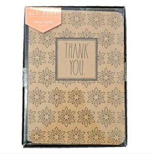 NWT Rae Dunn Thank You Notecards - 2 packs available
